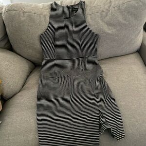 Banana Republic striped work dress